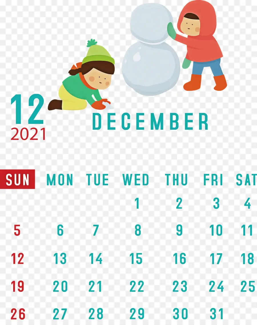 Kalender Desember，Bulan PNG