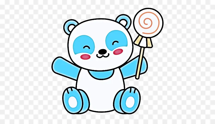 Panda Dengan Lolipop，Lolipop PNG