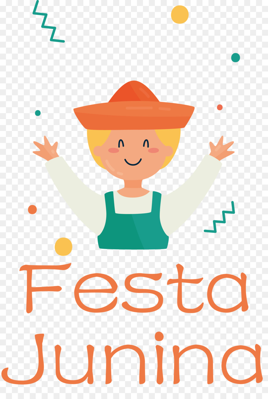 Gadis Festa Junina，Topi PNG