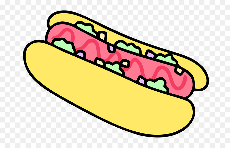 Hot Dog，Kuning PNG