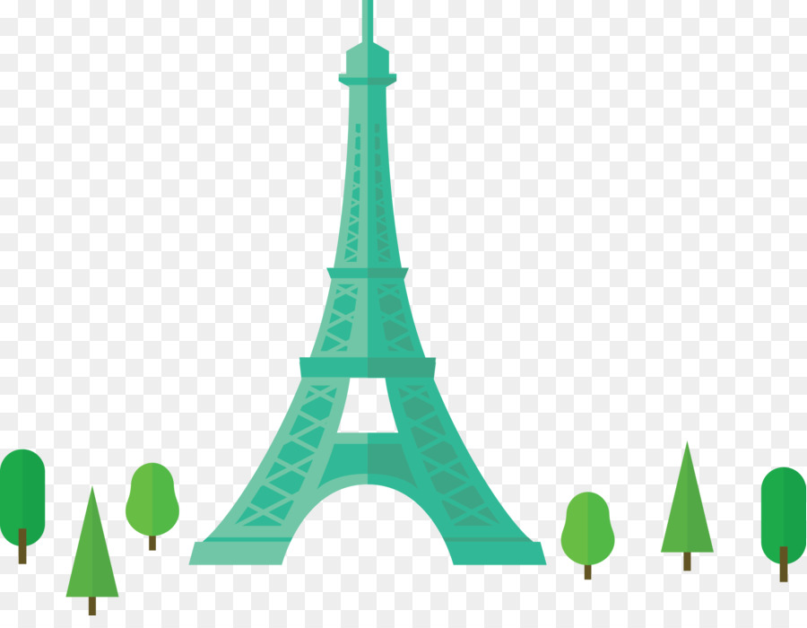 Ilustrasi Menara Eiffel，Paris PNG