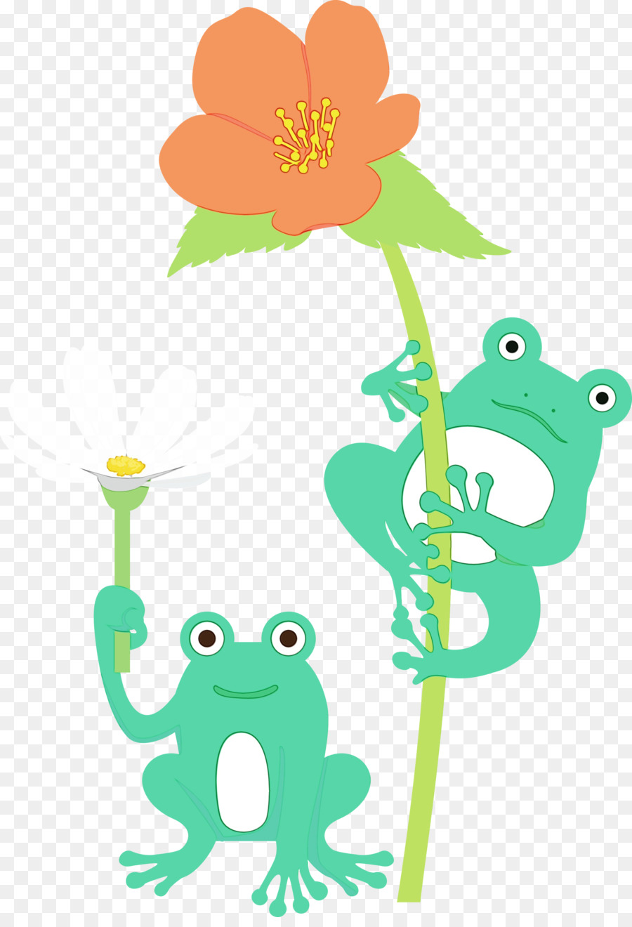 Katak，Kartun PNG