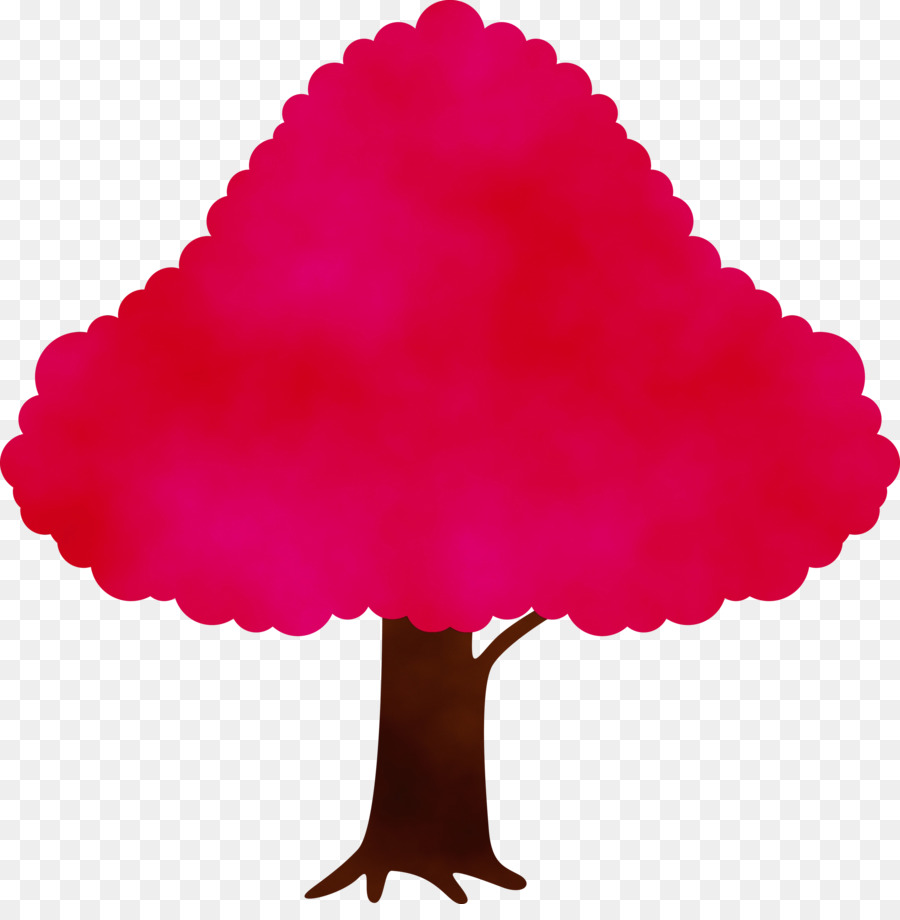 Merah，Pohon PNG