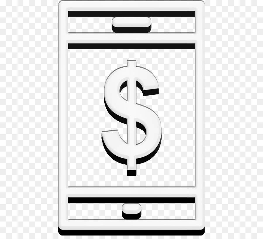 Tanda Dolar Di Smartphone，Uang PNG