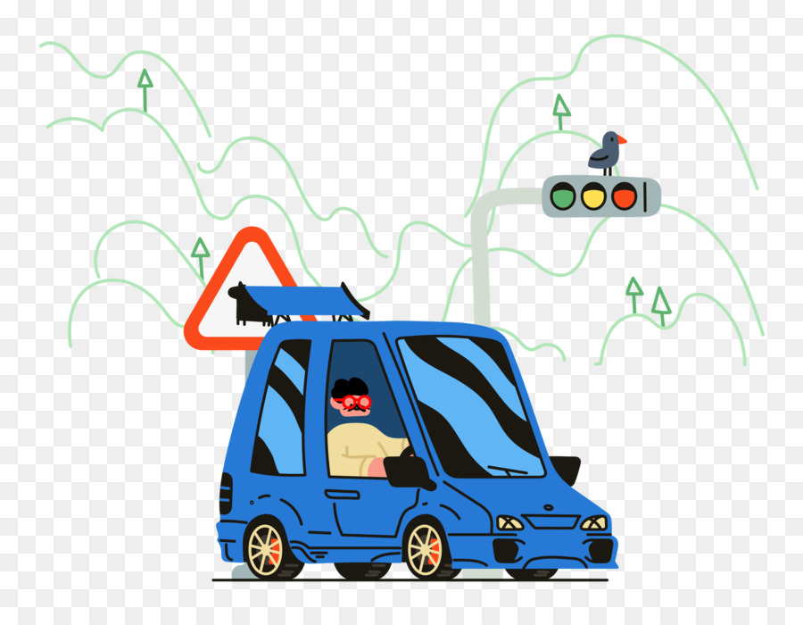 Transportasi，Kartun PNG