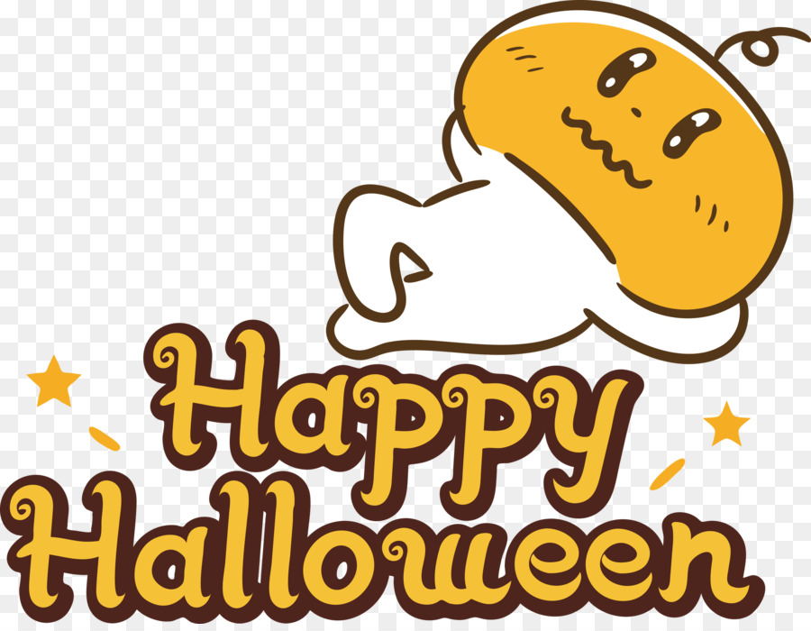 Selamat Halloween，Labu Kuning PNG