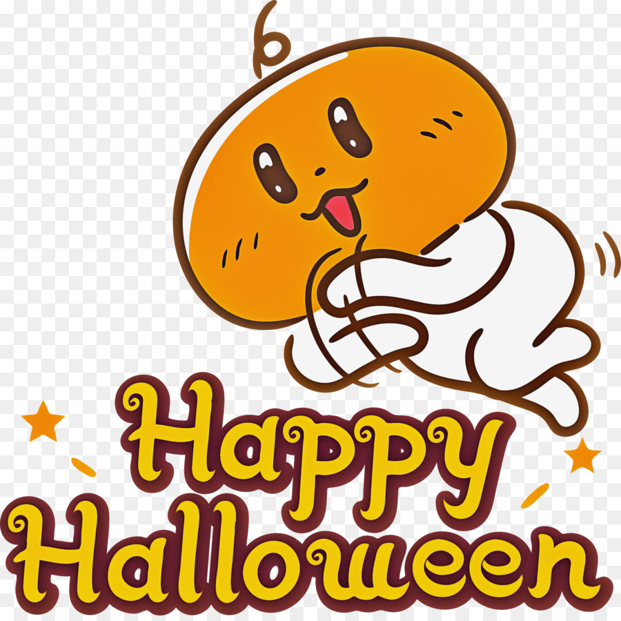 Selamat Halloween，Labu Kuning PNG