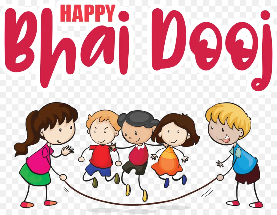 Anak Anak Bermain，Bhai Dooj PNG