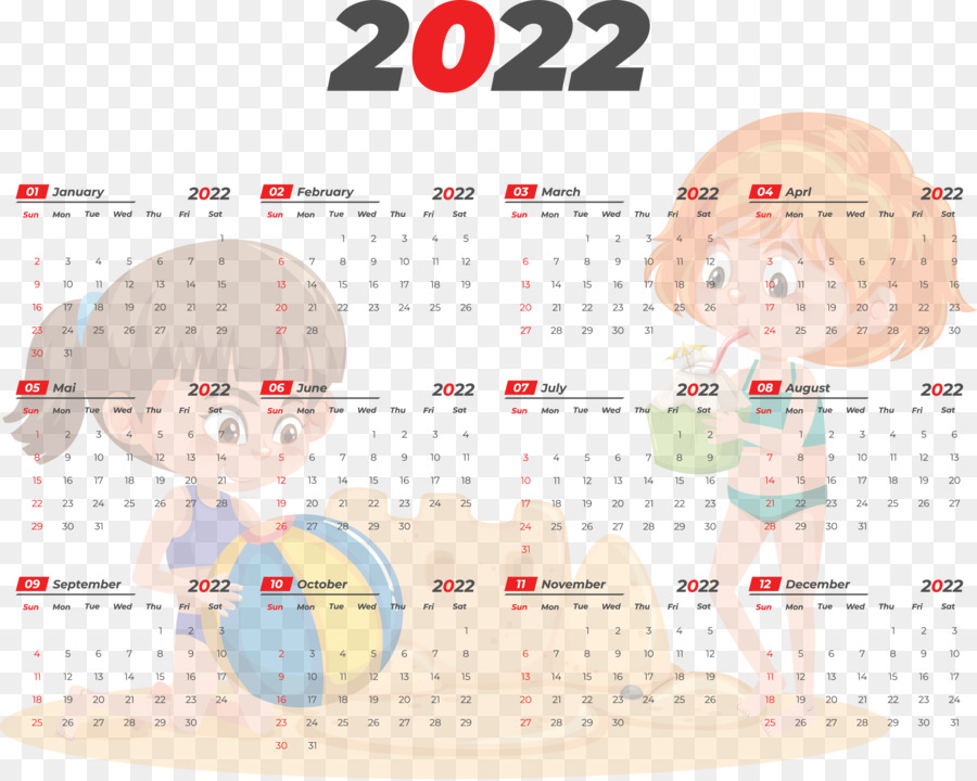 Sistem Kalender，Teks PNG