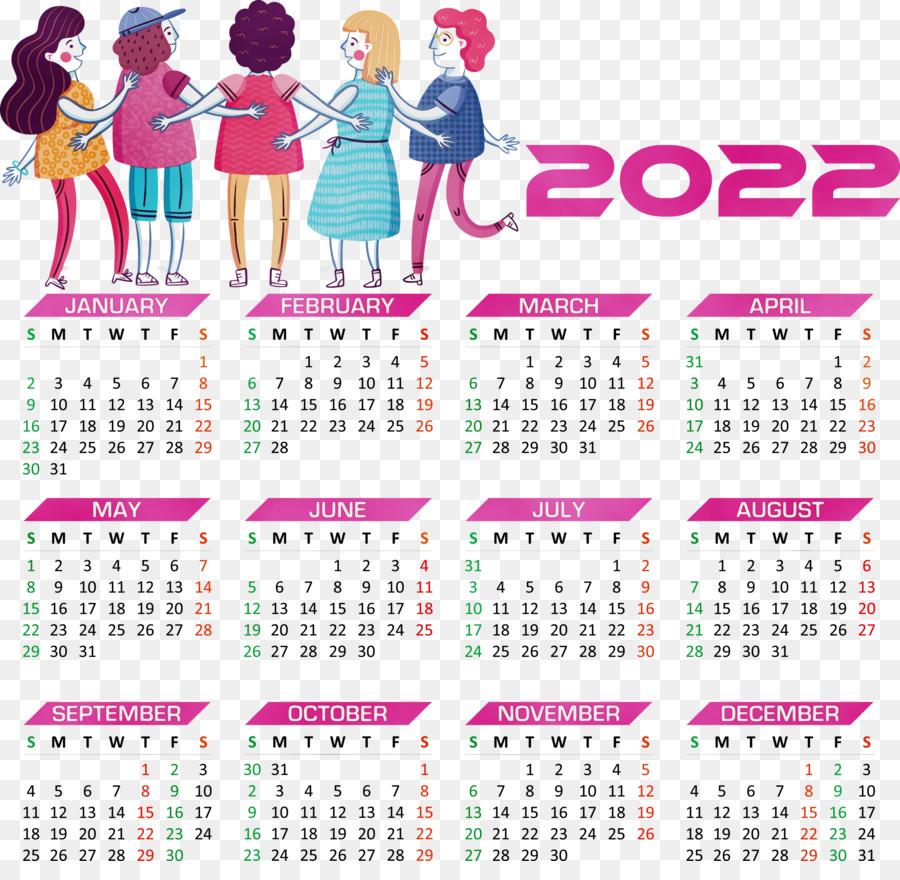 Sistem Kalender，Juni PNG