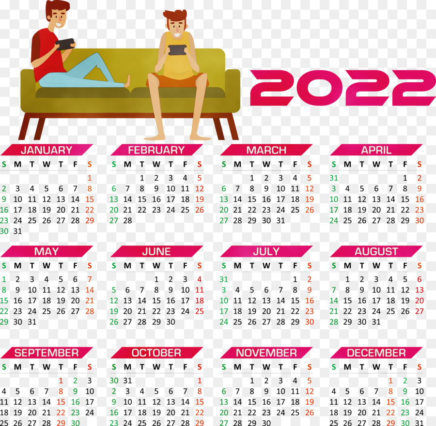 Sistem Kalender，Garis PNG