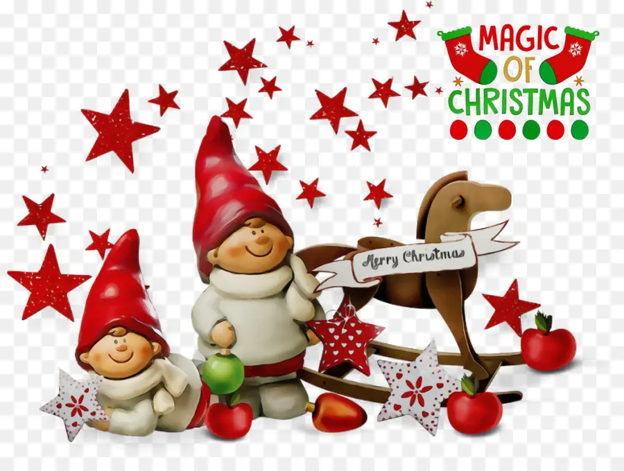 Gnome Natal，Dekorasi PNG