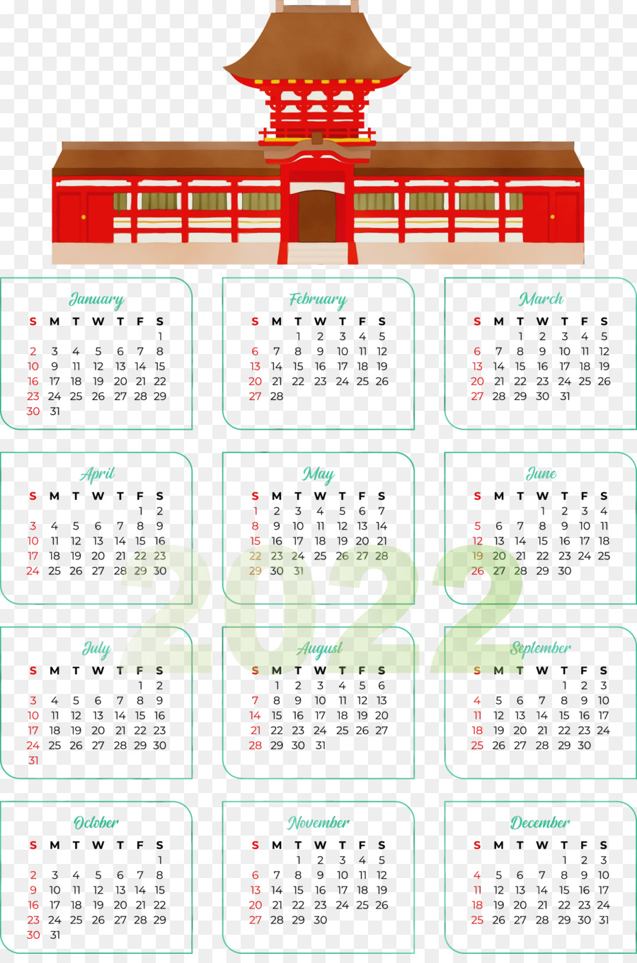 Royaltyfree，Sistem Kalender PNG