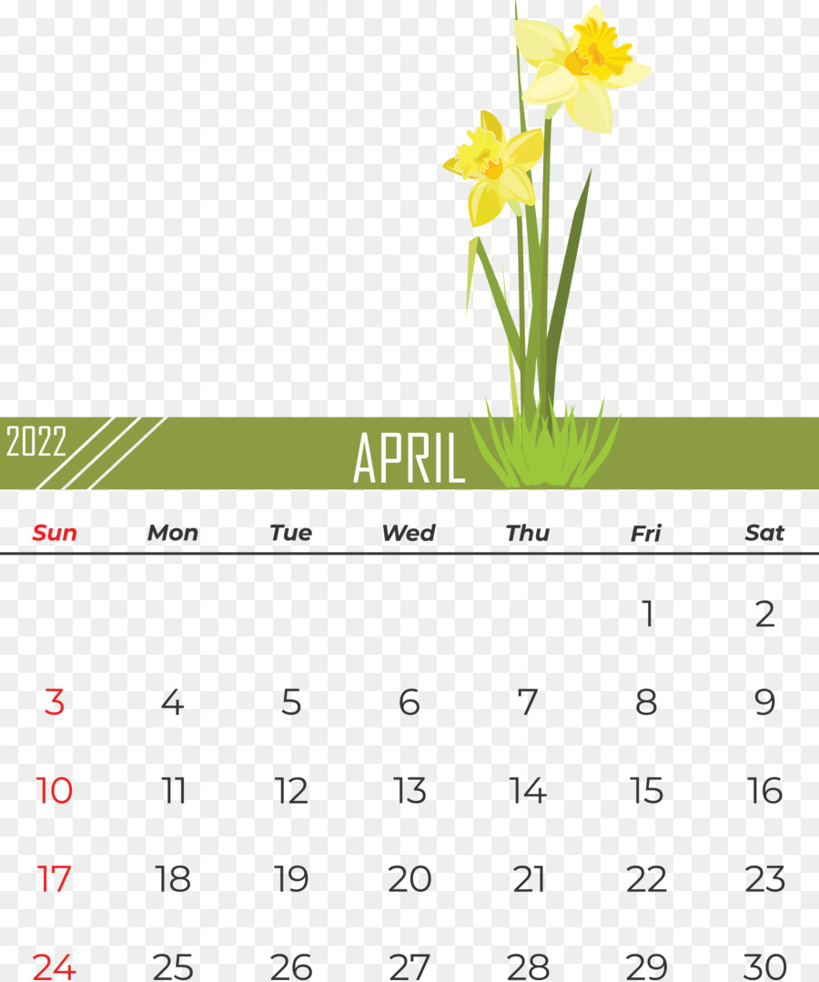 Kalender April，Bulan PNG