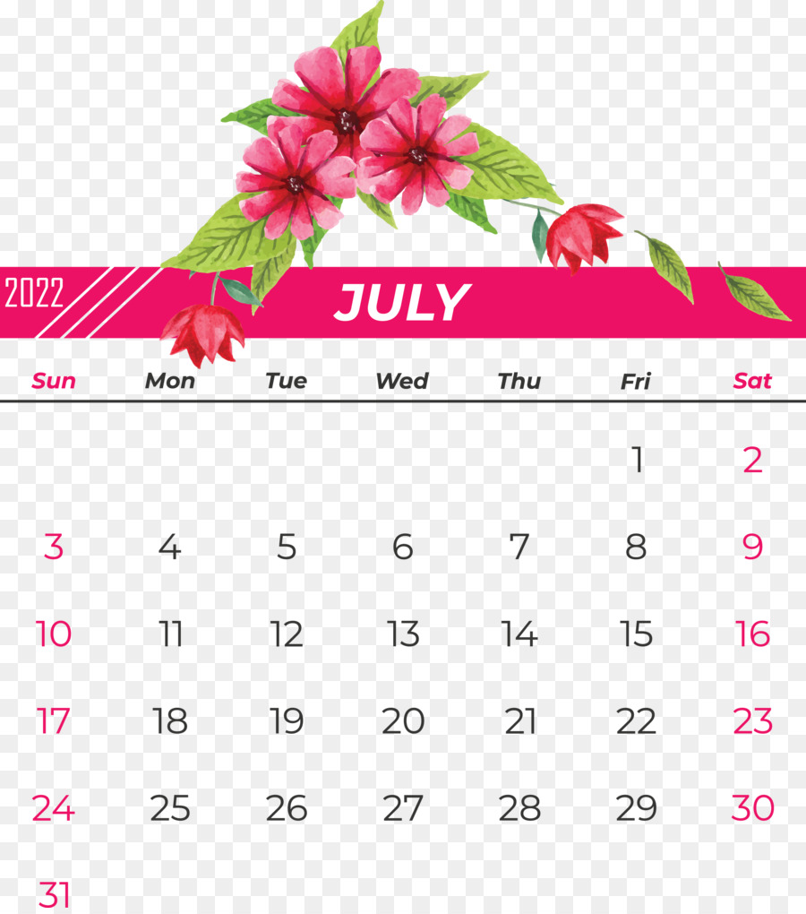 Kalender Juli，Bulan PNG