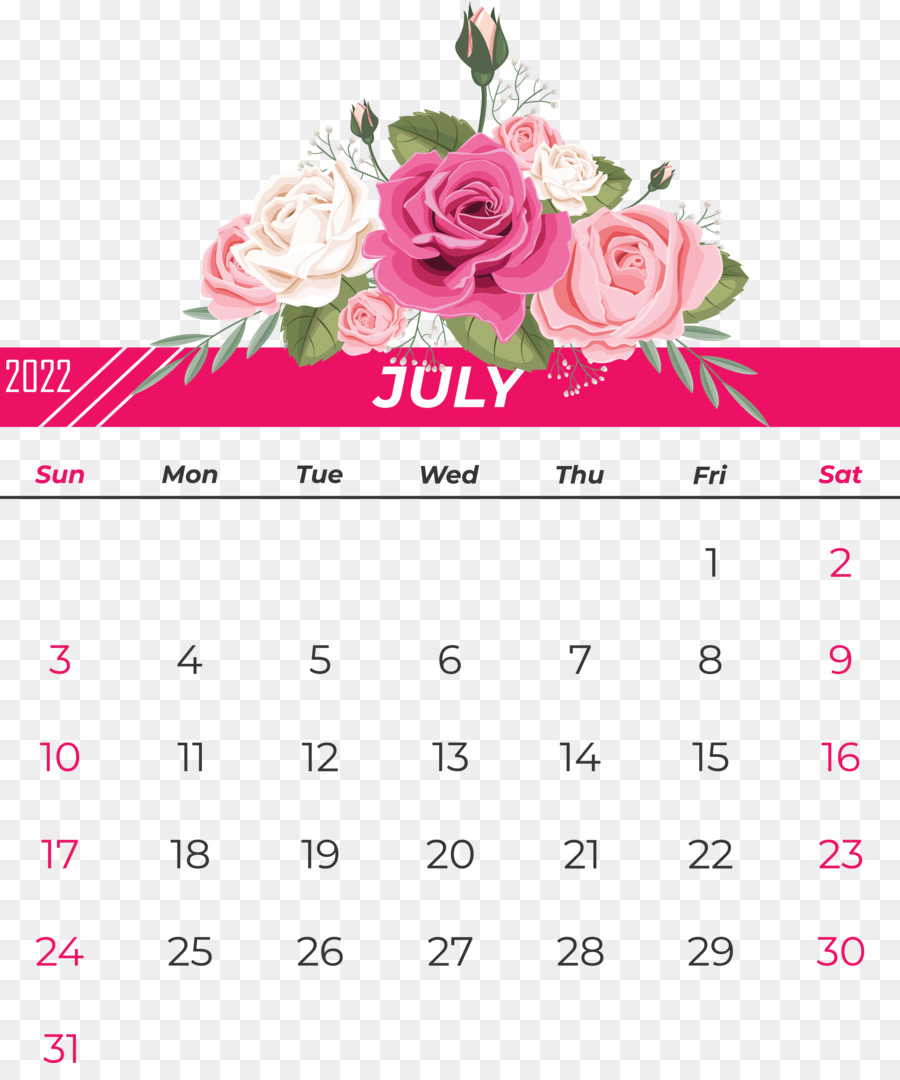 Kalender Juli，Bulan PNG