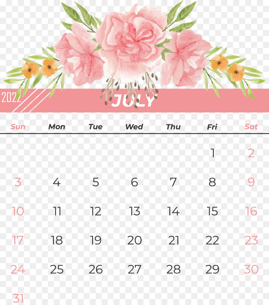Kalender，Bunga PNG