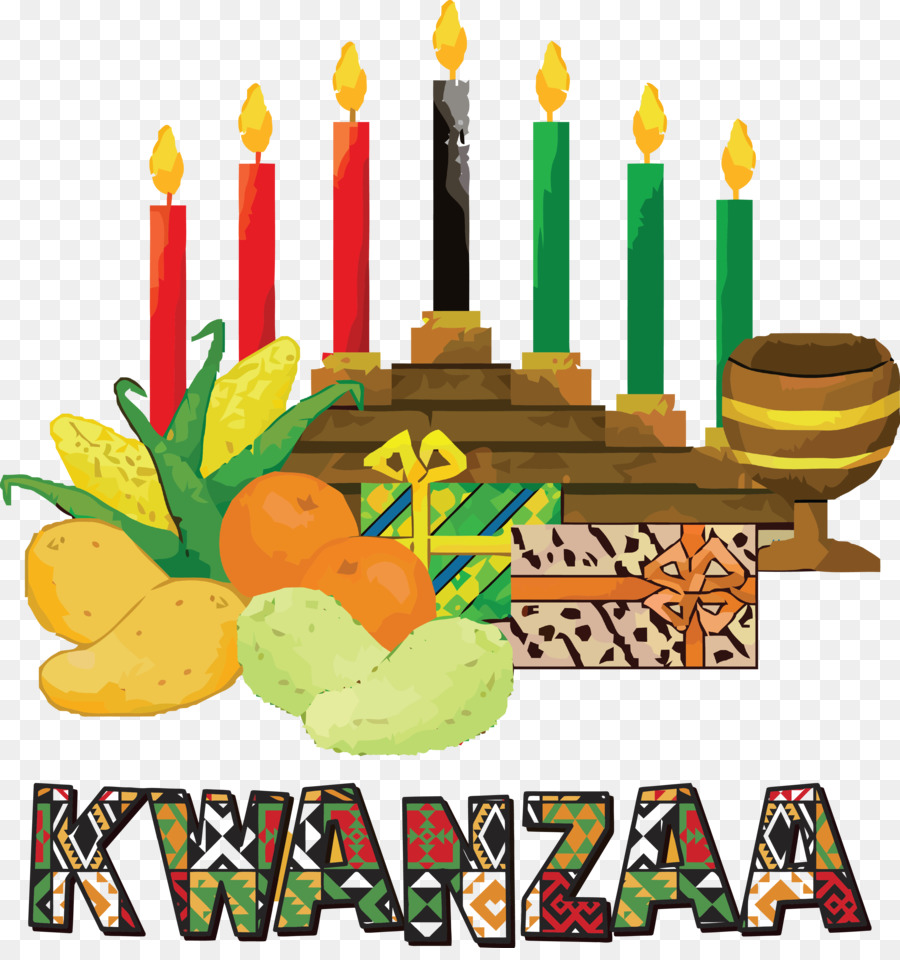 Kwanzaa, Kinara, Garis Seni Gambar Png