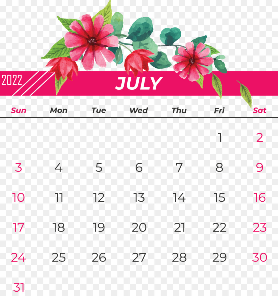 Kalender，Bunga PNG