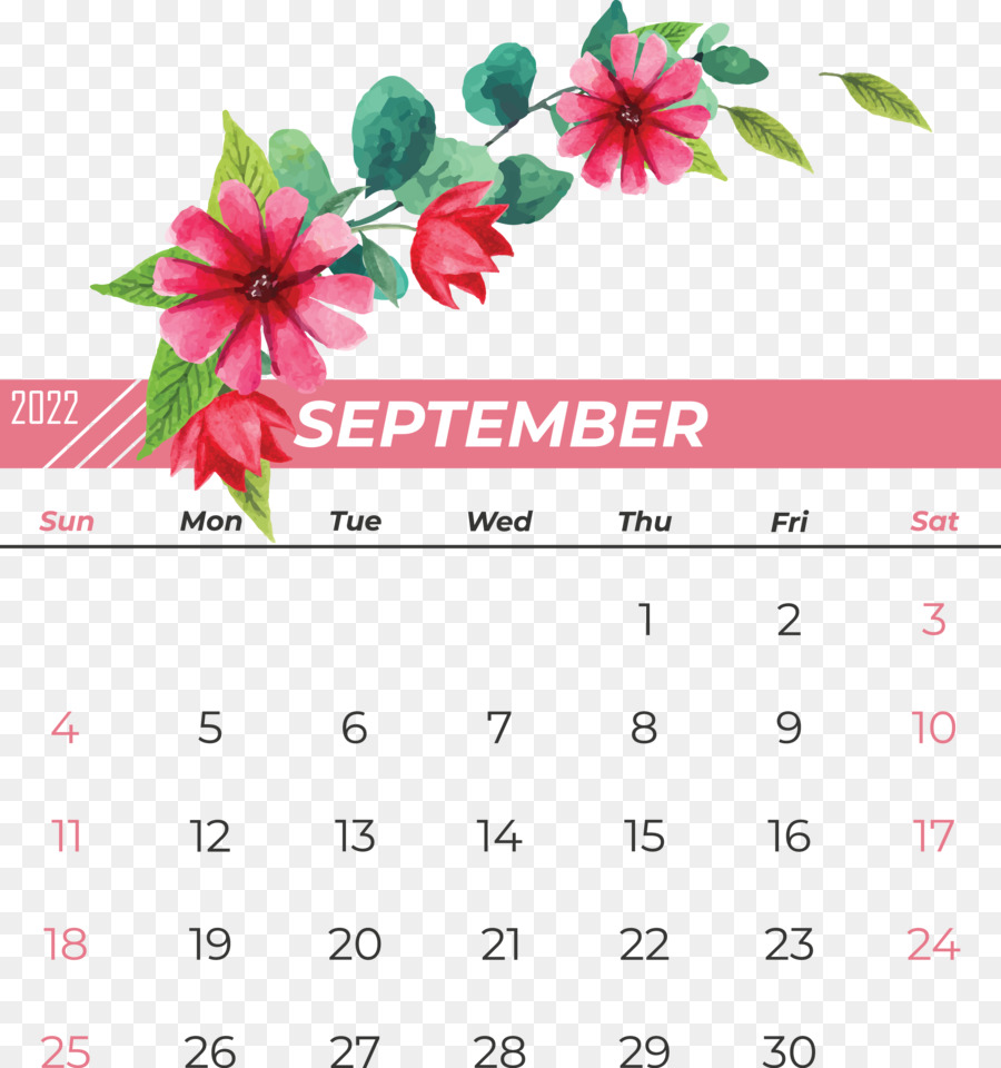 Kalender September，Bulan PNG