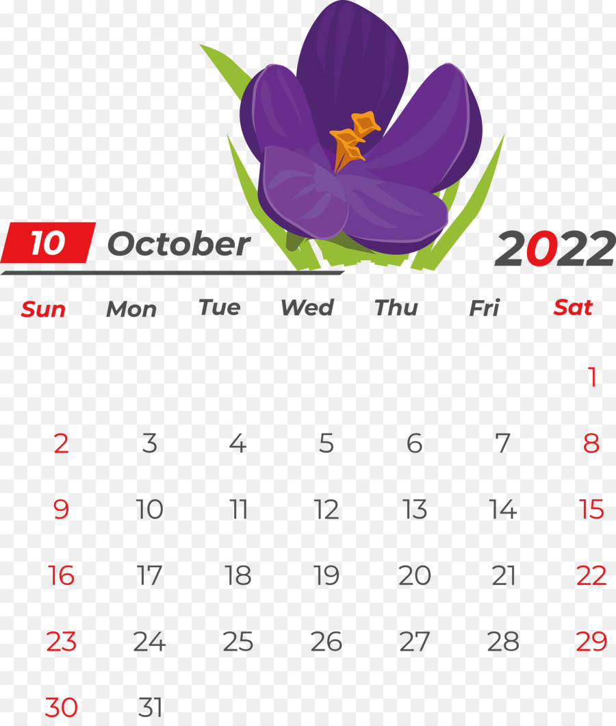 Kalender，Oktober PNG