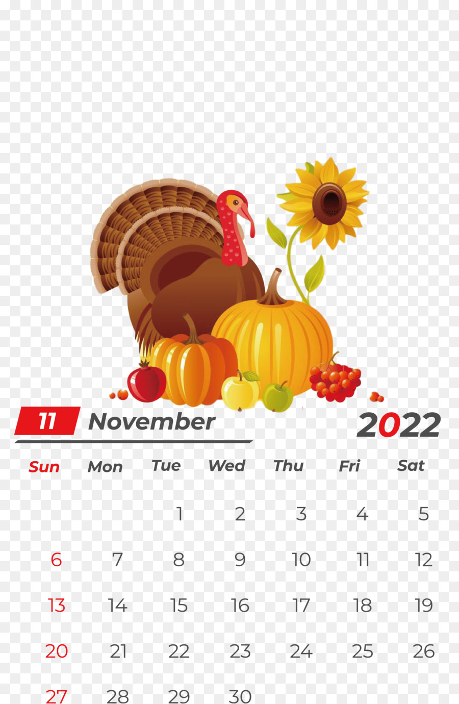 Thanksgiving，Vektor PNG