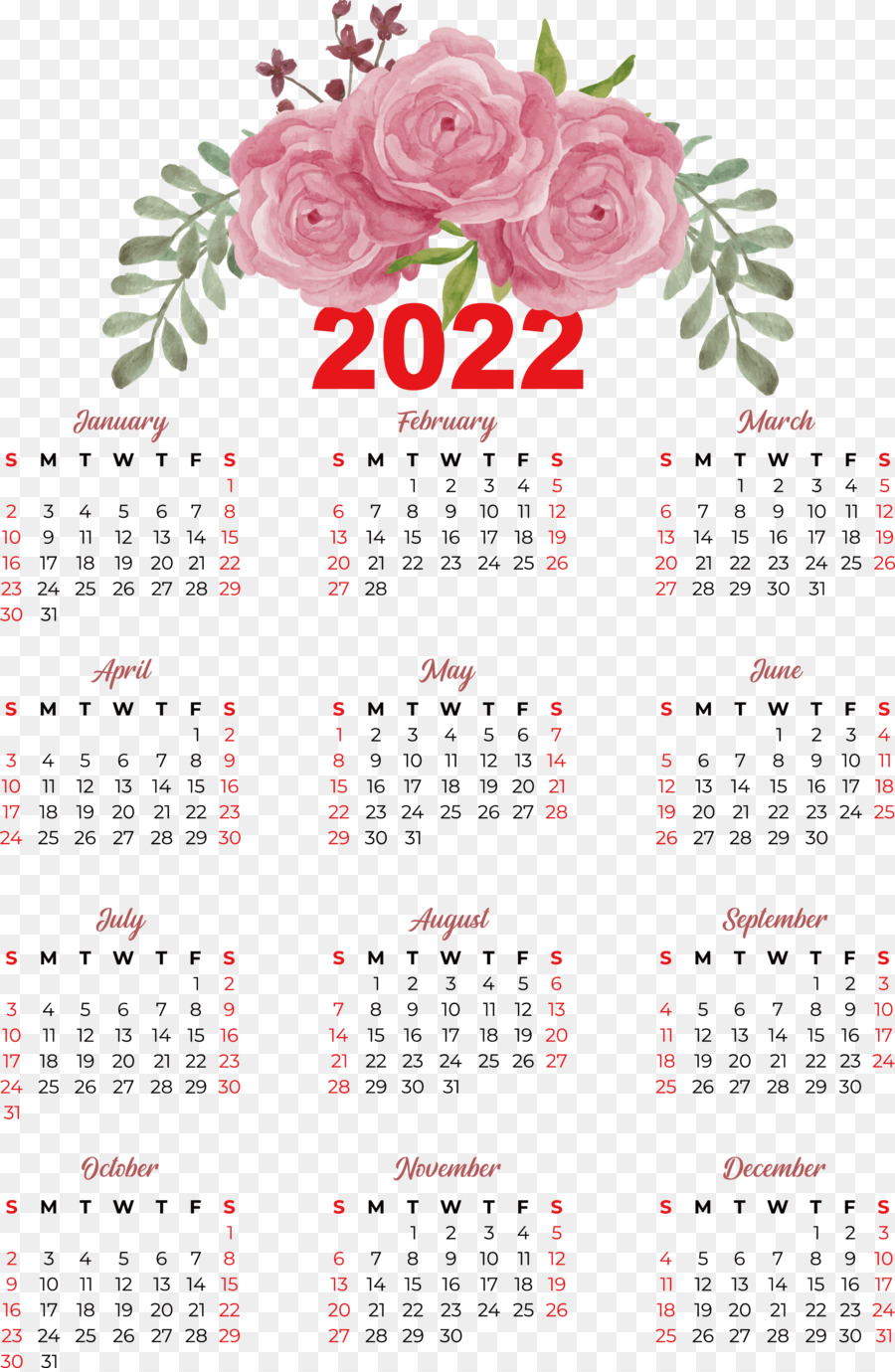 Kalender 2024，Tanggal PNG