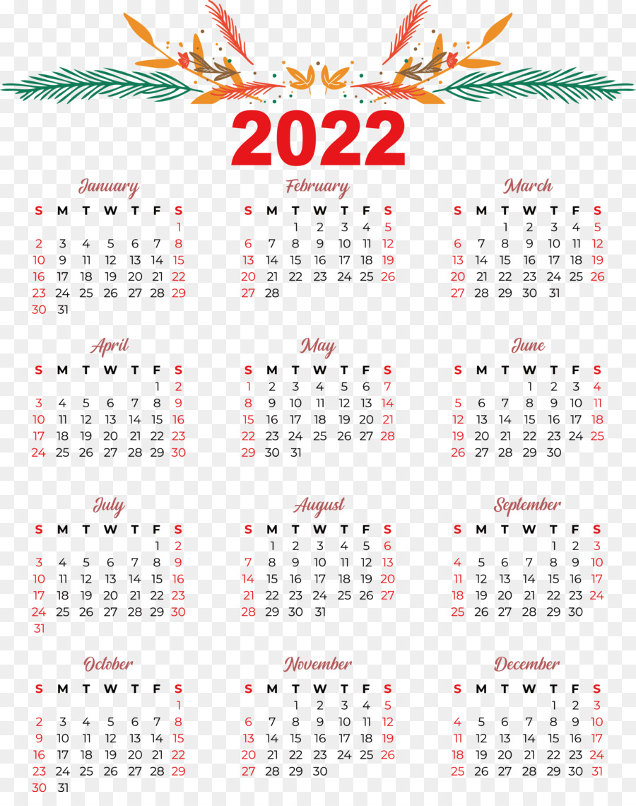 Kalender 2022，Tanggal PNG