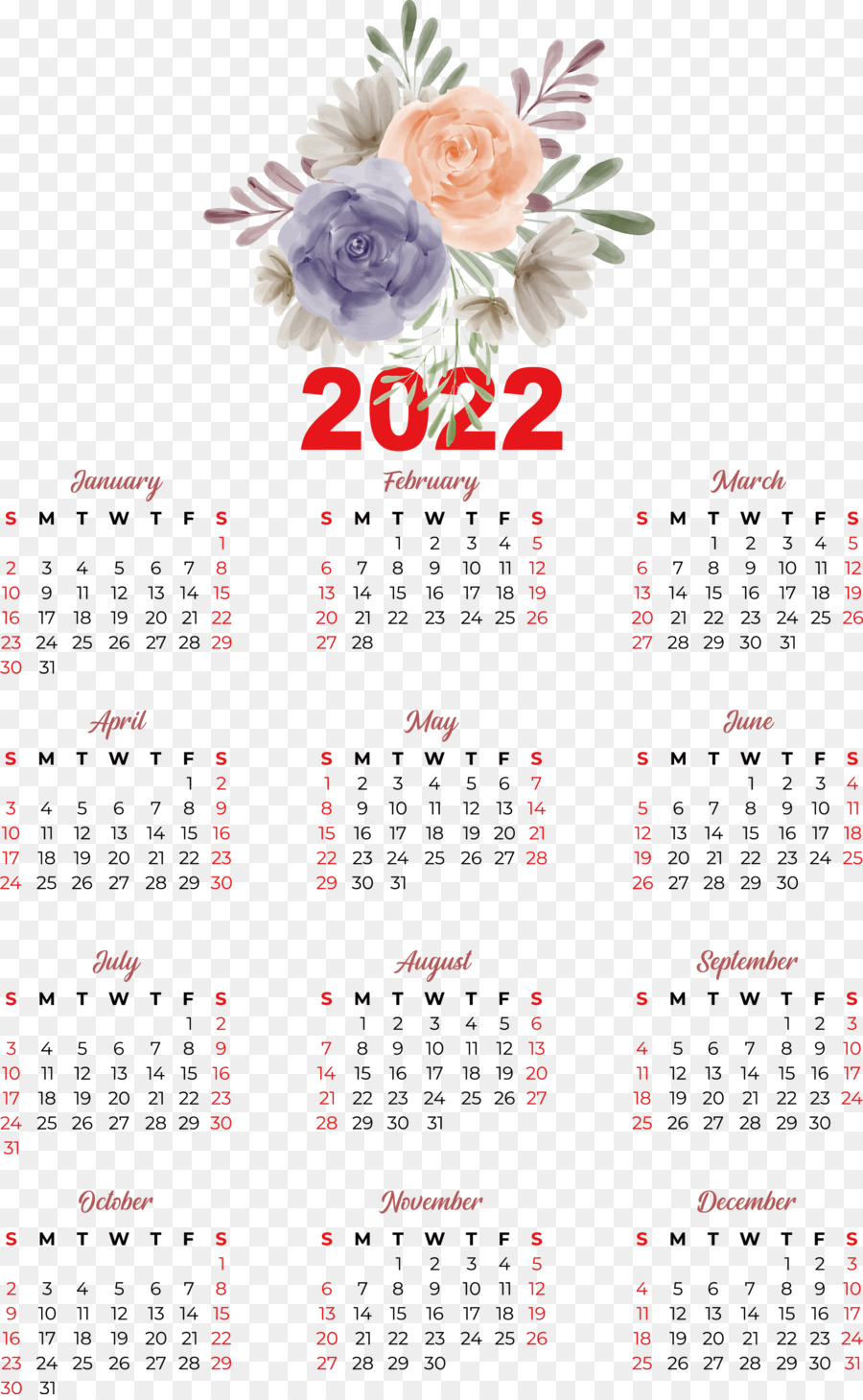 Kalender 2022，Tanggal PNG