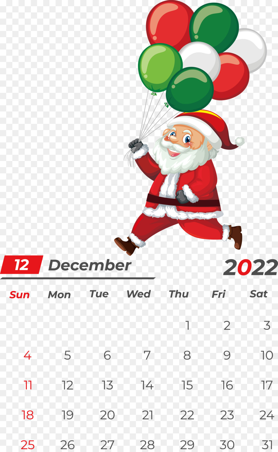 Hari Natal，Santa Claus PNG
