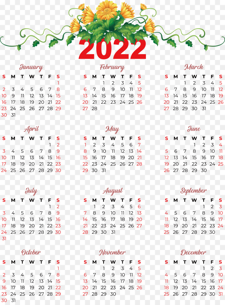 Kalender 2022，Tanggal PNG