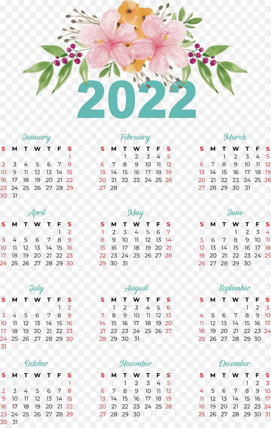 Kalender 2022，Tahun PNG