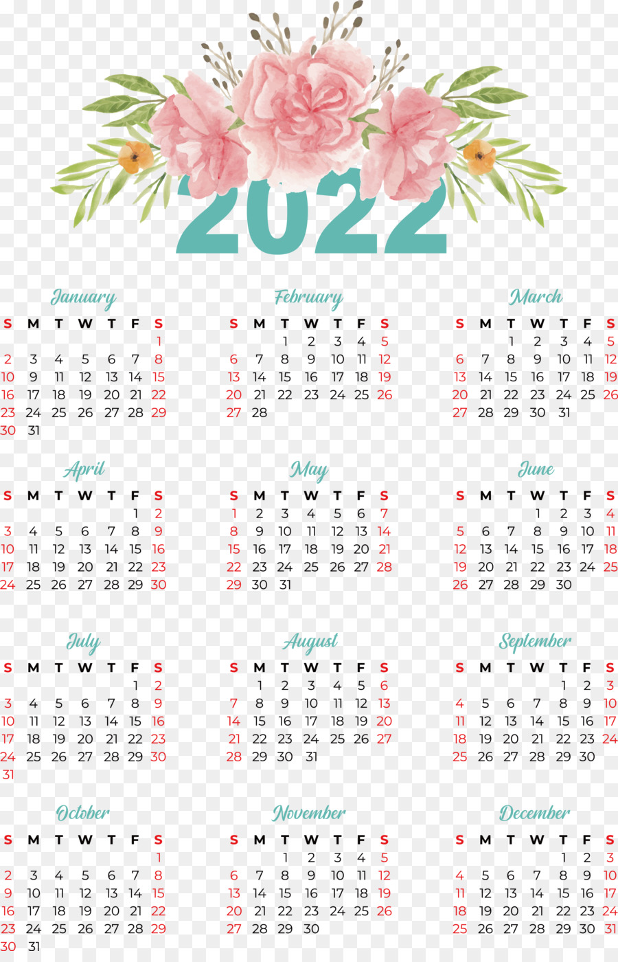 Kalender，Poster PNG