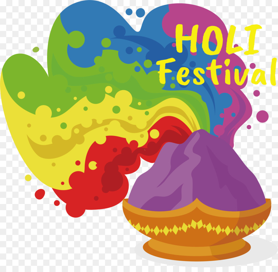 Festival Holi，Warna PNG