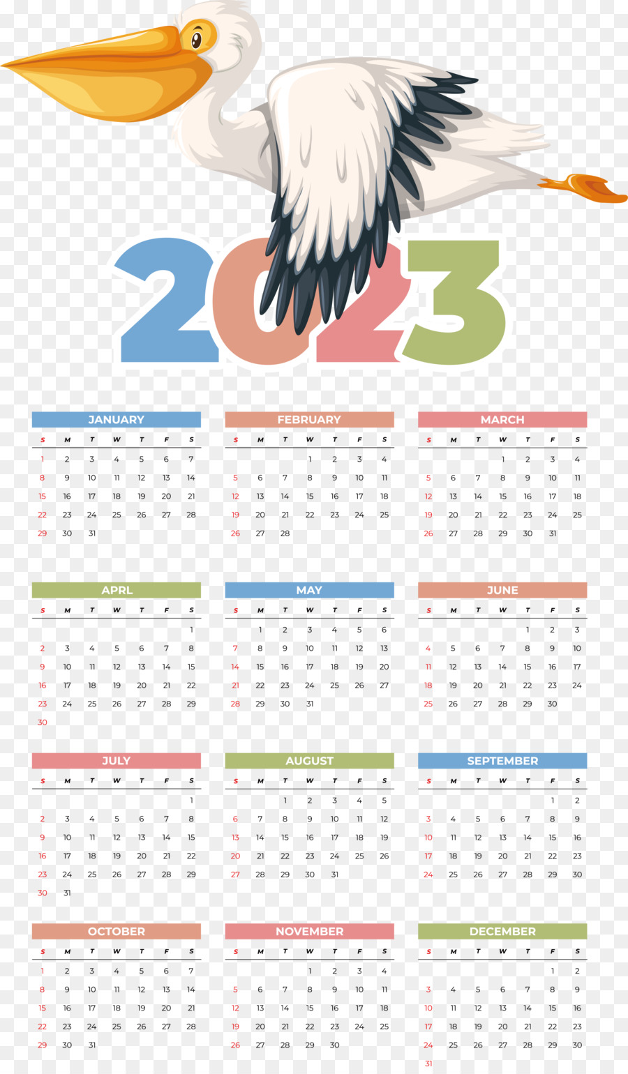 Kalender 2023，Tahun PNG