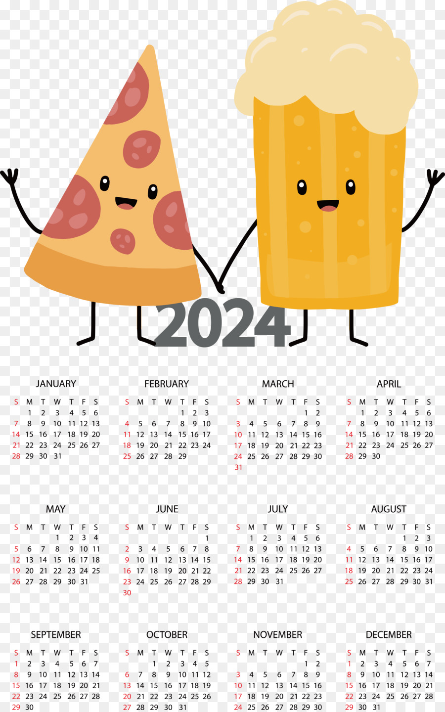 Kalender，Masakan Italia PNG