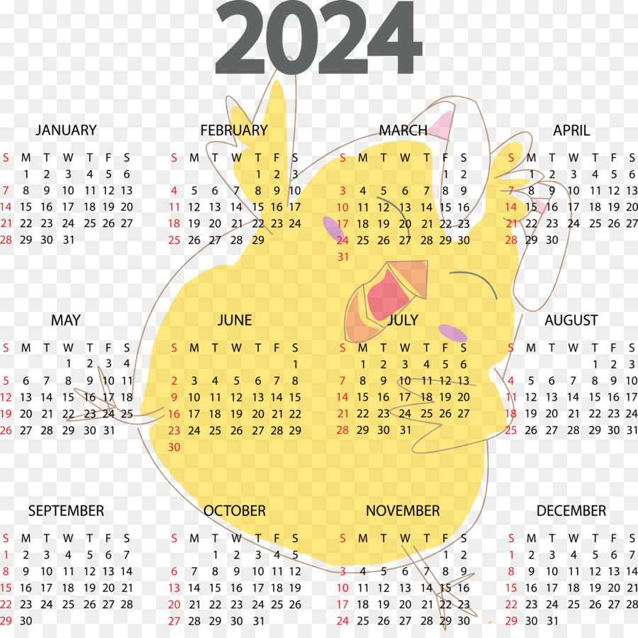 Kalender 2024，Tahun PNG