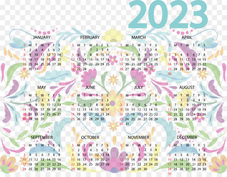 Kalender，2023 PNG