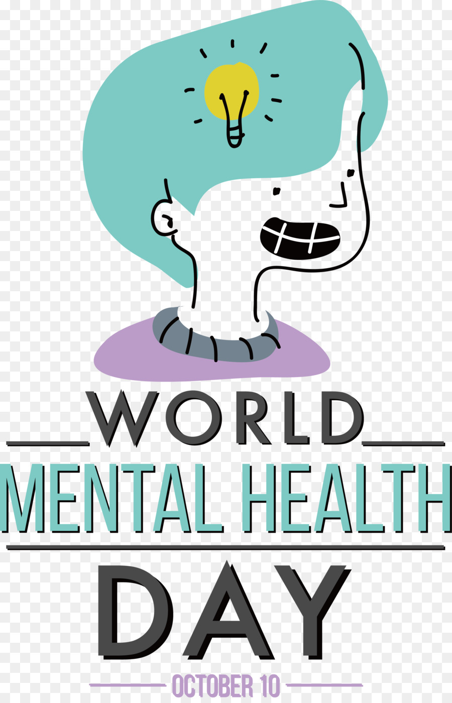 Hari Kesehatan Mental Dunia，Mental PNG