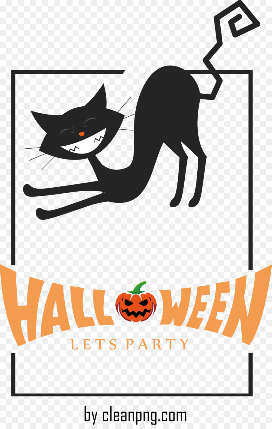 Halloween，Kucing PNG