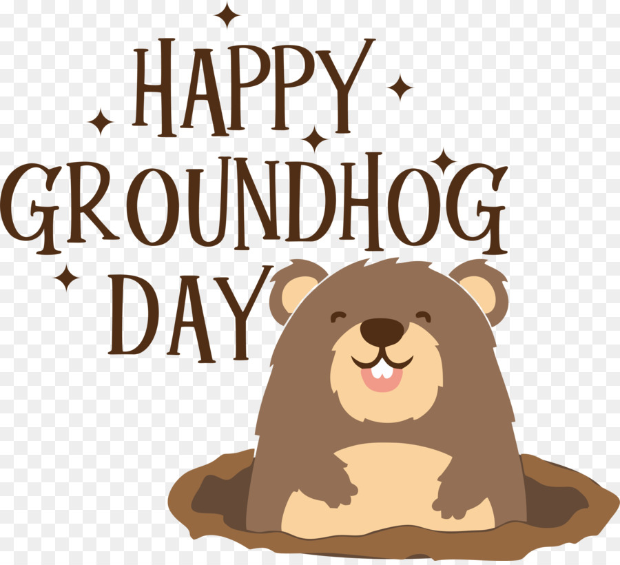 Selamat Hari Groundhog， PNG