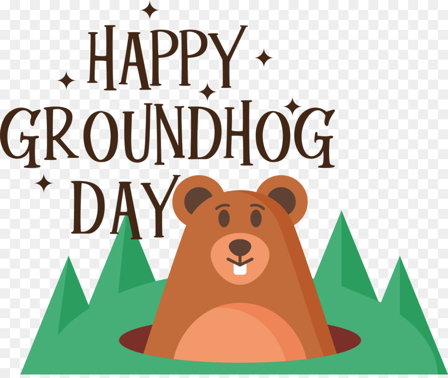 Selamat Hari Groundhog， PNG