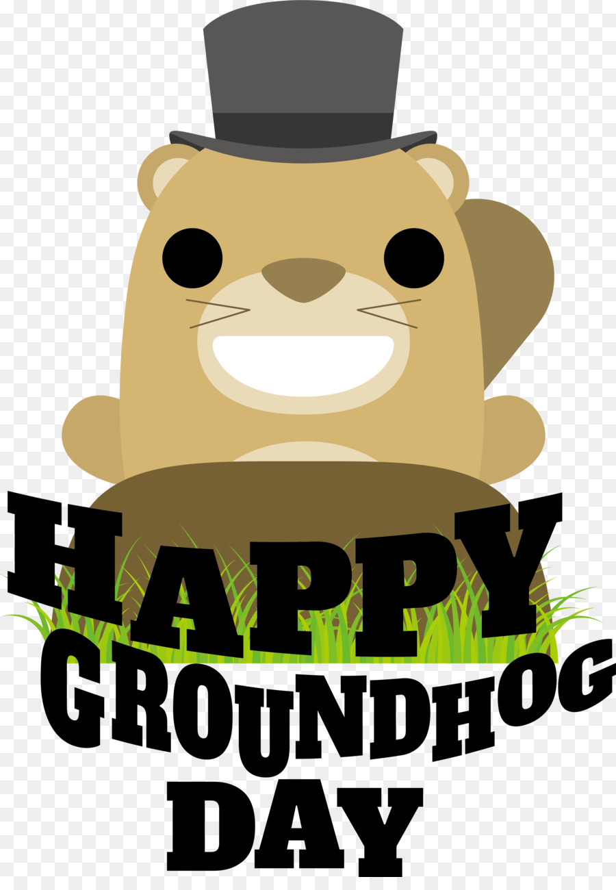 Selamat Hari Groundhog， PNG