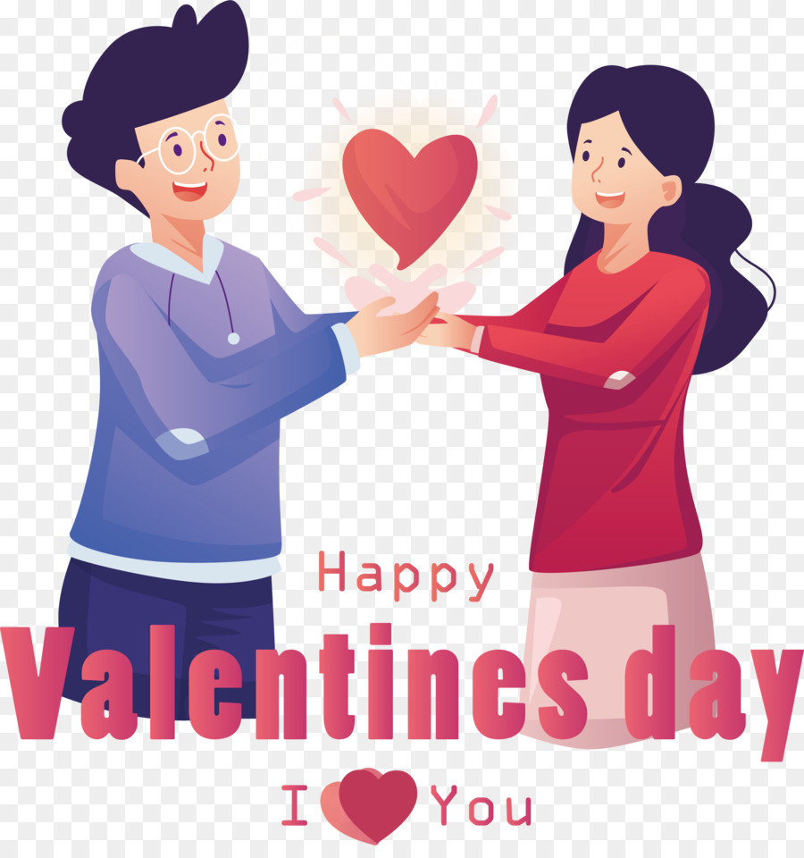 Selamat Hari Kasih Sayang，Pasangan Hari Valentine PNG