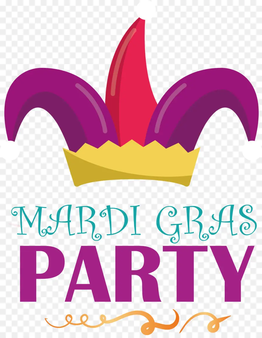 Pesta Mardi Gras，Topi Jester PNG