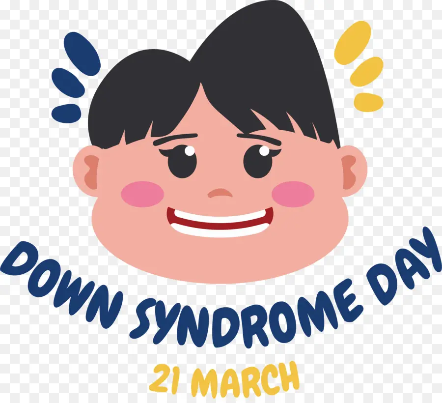 Bawah Sindrom Hari Dunia，Down Syndrome Hari PNG