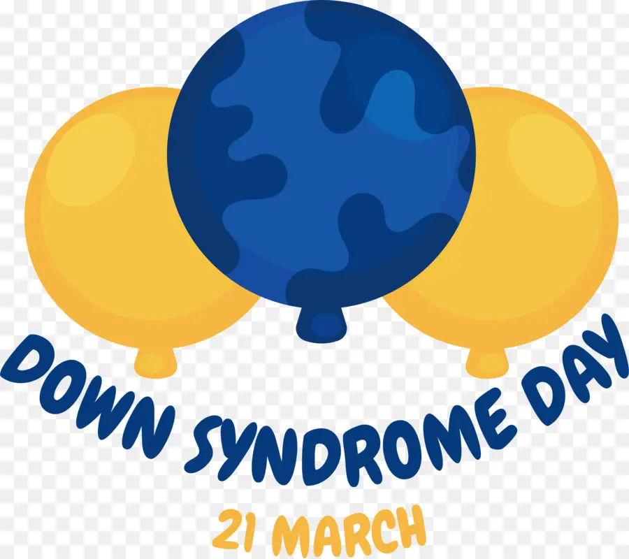 Hari Down Syndrome Sedunia，Balon PNG