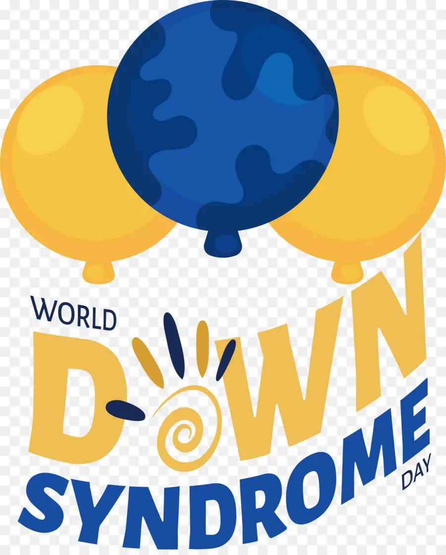 Hari Down Syndrome Sedunia，Balon PNG