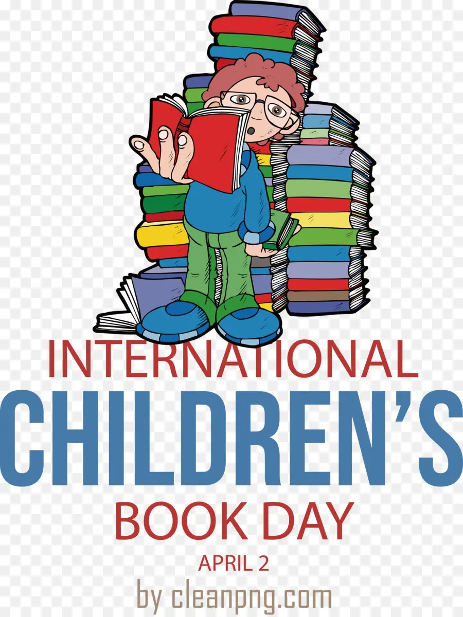 International Childrens Book Di Malam Hari，Hari Buku Anak PNG