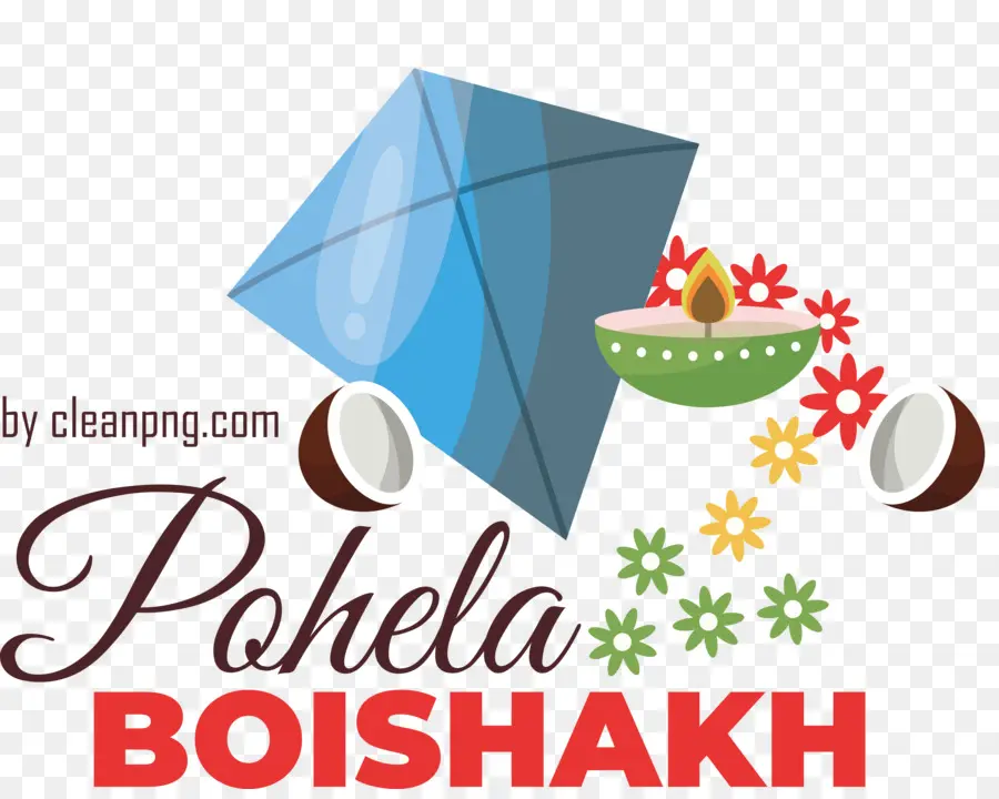 Pohela Boishakh，Layang Layang PNG